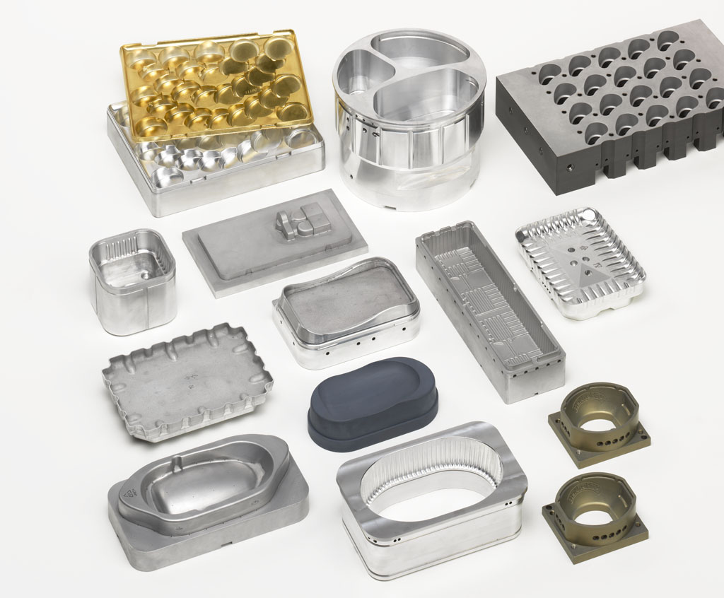 various mold inserts