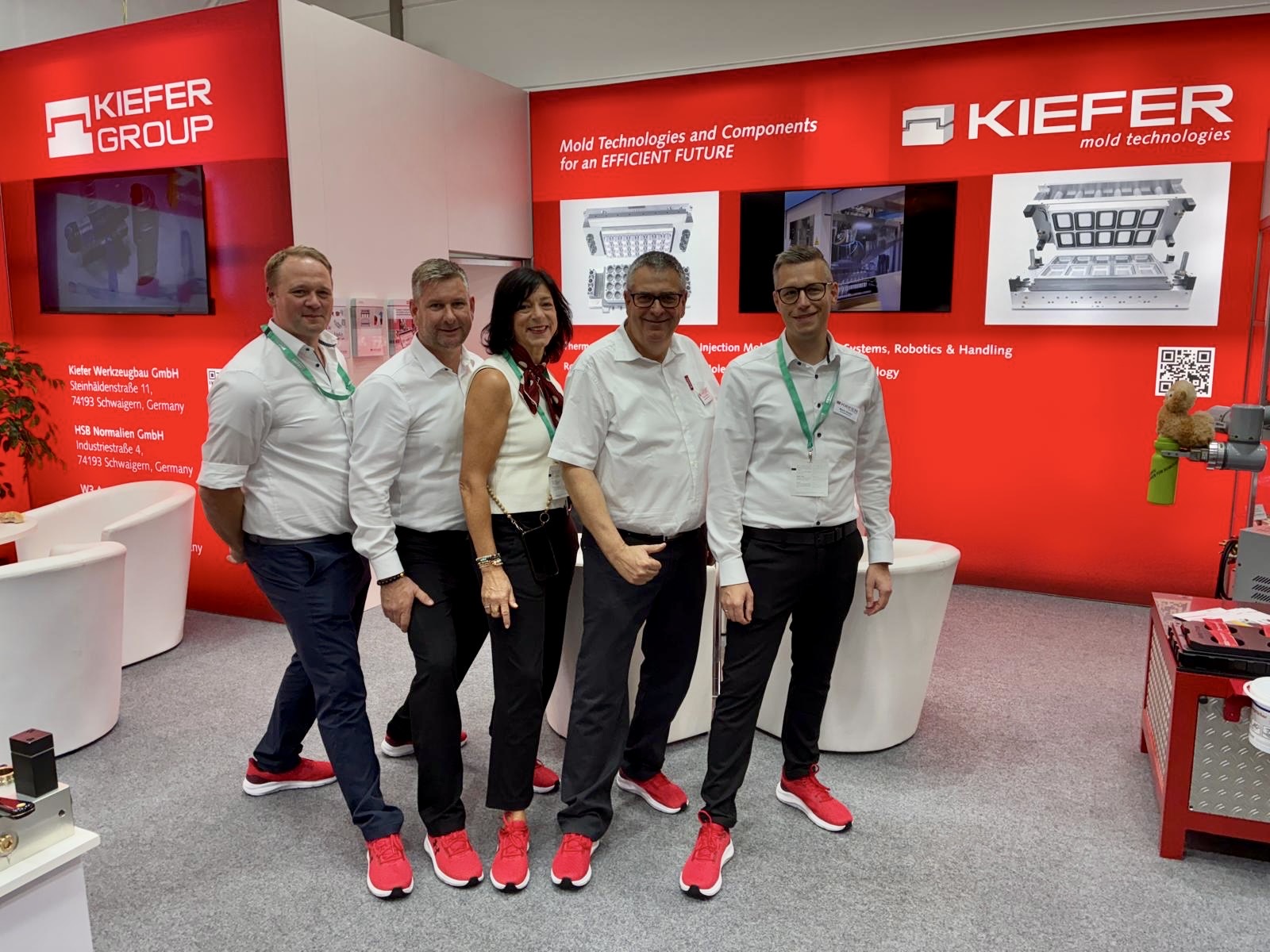 KIEFER mold Messeteam